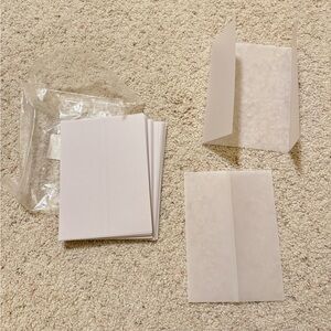 Luxury Pre-Folded Vellum Jackets for 5x7 Invitations - Wedding Invitation Wraps